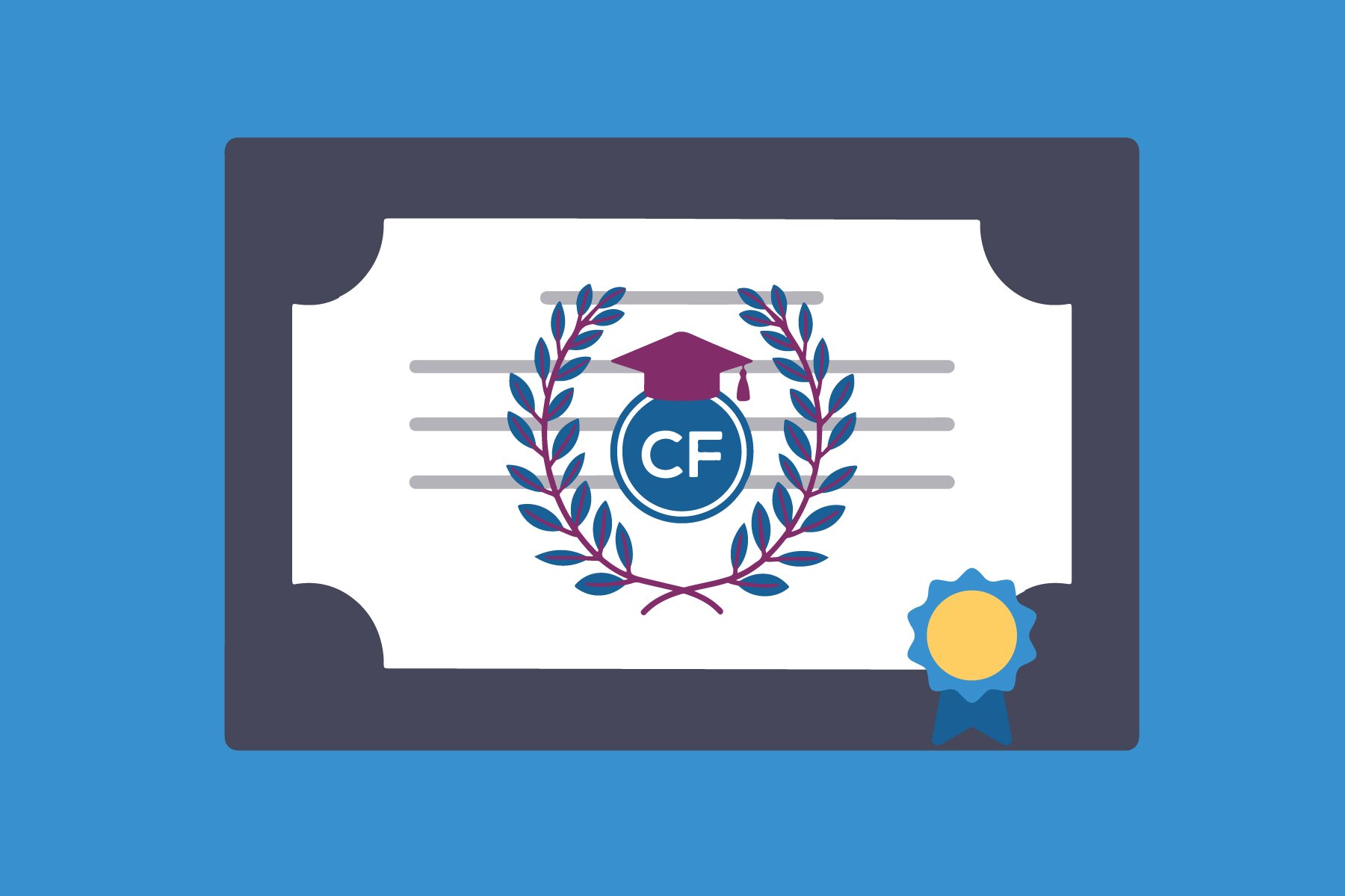 Career Fair Plus college graduation diploma